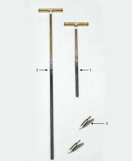 Gouge auger for top layers
